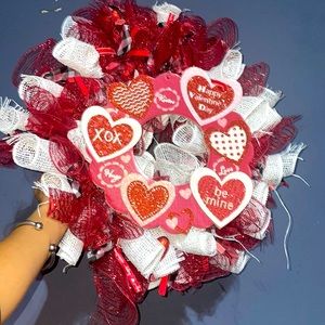 Valentines wreath